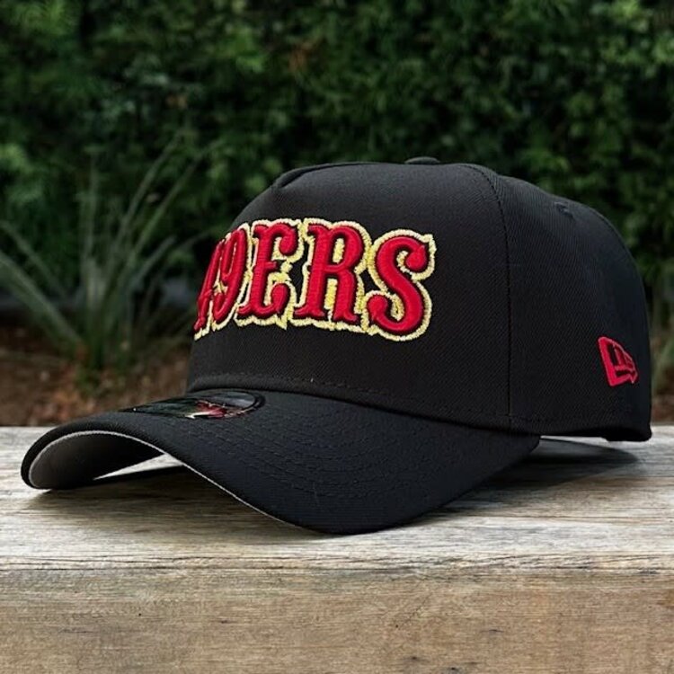 New Era 49ers Black Team Retro 1996 Pro Bowl 940 A-Frame