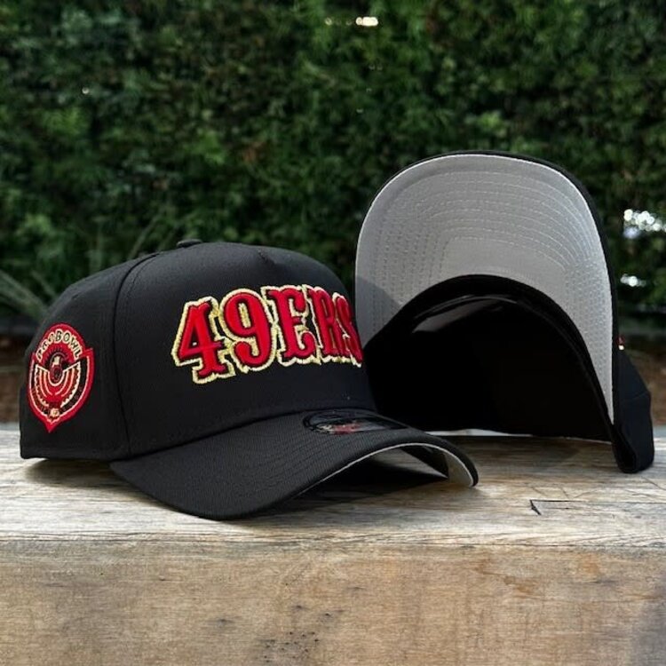 New Era 49ers Black Team Retro 1996 Pro Bowl 940 A-Frame
