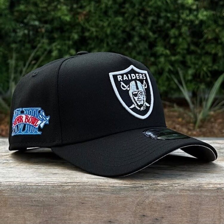 New Era Raiders Black Team Super Bowl XVIII 940 A-Frame