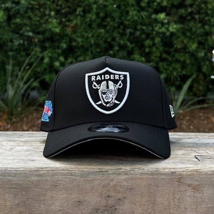 New Era Raiders Black Team Super Bowl XVIII 940 A-Frame