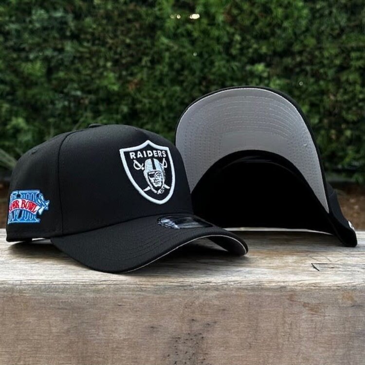 New Era Raiders Black Team Super Bowl XVIII 940 A-Frame