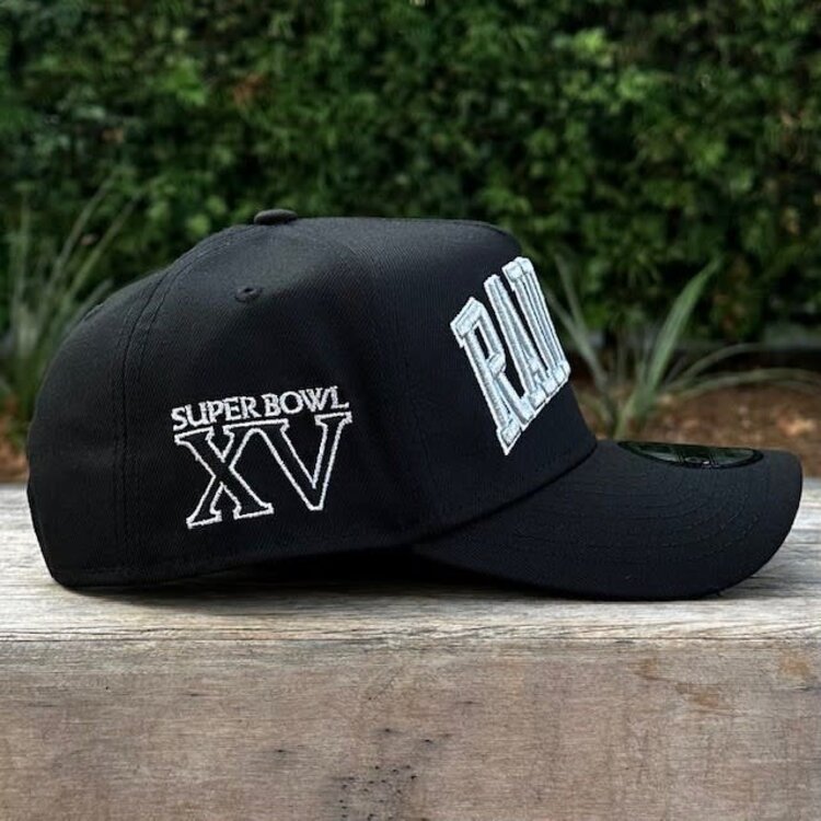 New Era Raiders Black Metallic Art Shell Arch SB XV 940 A-Frame