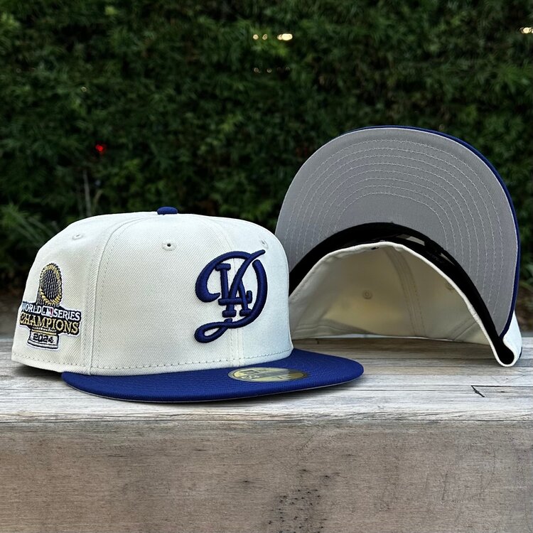 New Era LA Ivory/Royal City Connect 2024 WS Champs Trophy