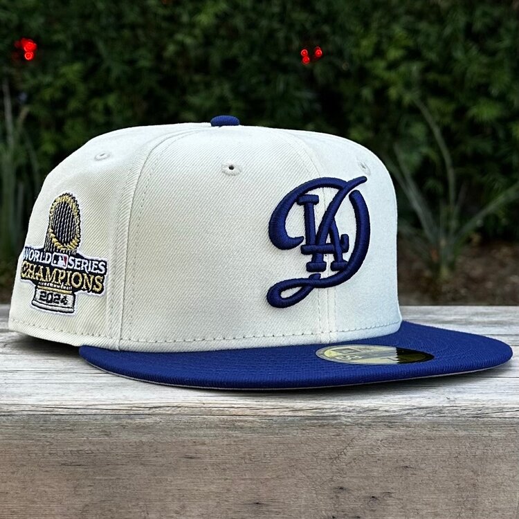 New Era LA Ivory/Royal City Connect 2024 WS Champs Trophy