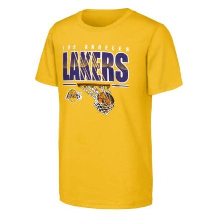 NBA Lakers Youth Hoop Dreams Gold Tee