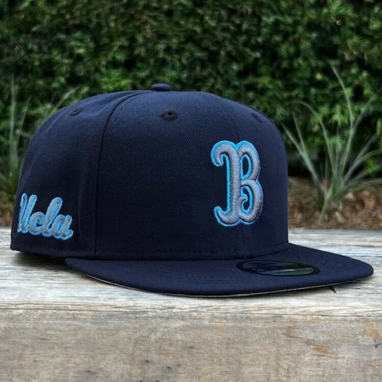 New Era UCLA Bruins Navy "B" UCLA Script SP 950 Snapback