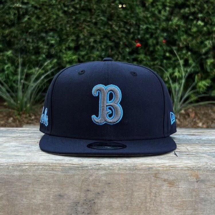 New Era UCLA Bruins Navy "B" UCLA Script SP 950 Snapback
