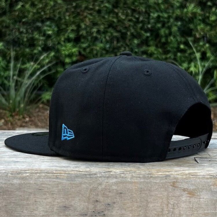 New Era UCLA Bruins Black Gray-Blue Script "B" SP 950 Snapback