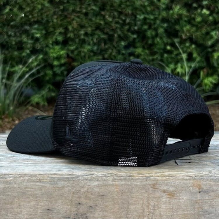 New Era LA Dodgers Black Mesh 2024 World Series Champs 940 A-Frame