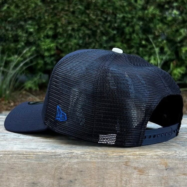 New Era LA Dodgers Navy Mesh Metallic Royal-Ivory OL 2024 World Series Champs 940 A-Frame