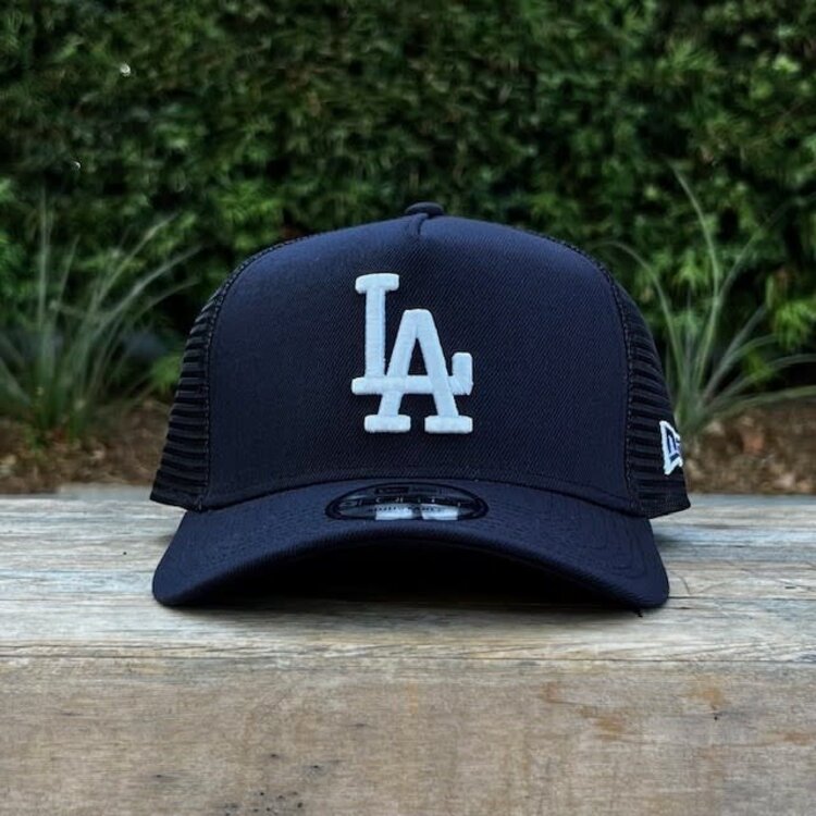 New Era LA Dodgers Navy Trucker Mesh 940 A-Frame