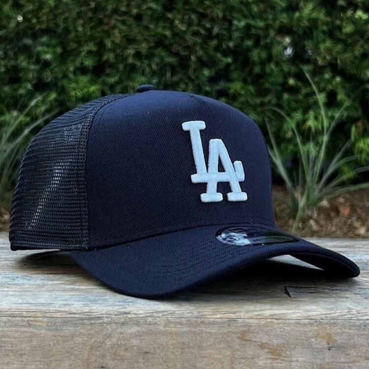 New Era LA Navy Trucker Mesh 940 A-Frame