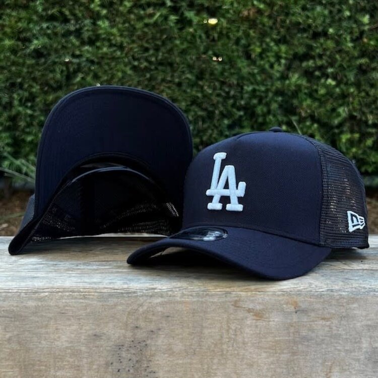 New Era LA Navy Trucker Mesh 940 A-Frame