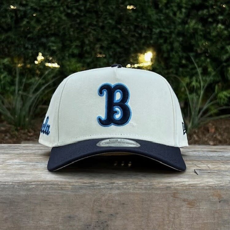 New Era UCLA Bruins Ivory/Navy "B" 940 A-Frame