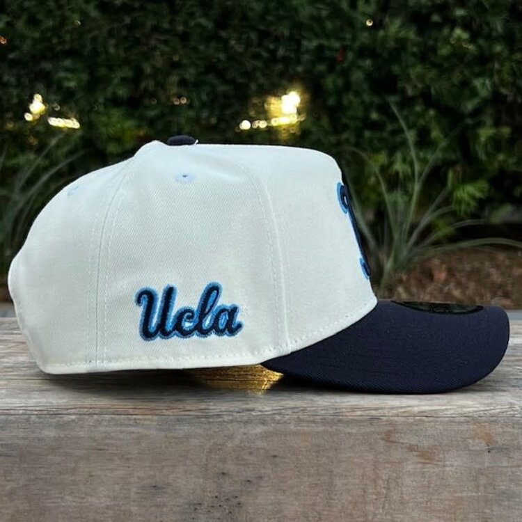 New Era UCLA Bruins Ivory/Navy "B" 940 A-Frame