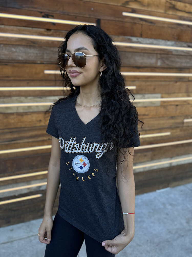 G-III Steelers W G-III Bump and Run Tee