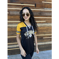 Fanatics Steelers W Blitz V-Neck