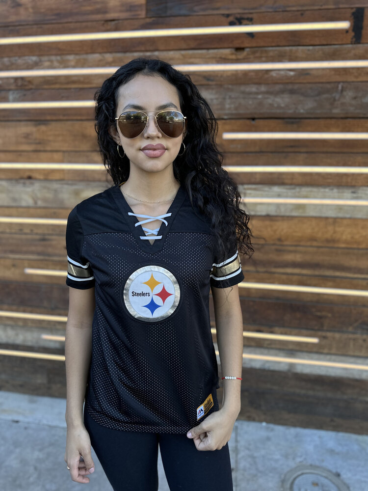 Majestic Steelers W 18 Draft Me Black