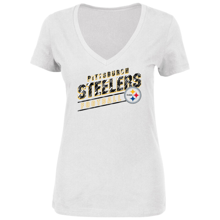 Majestic Steelers W A Life Above White