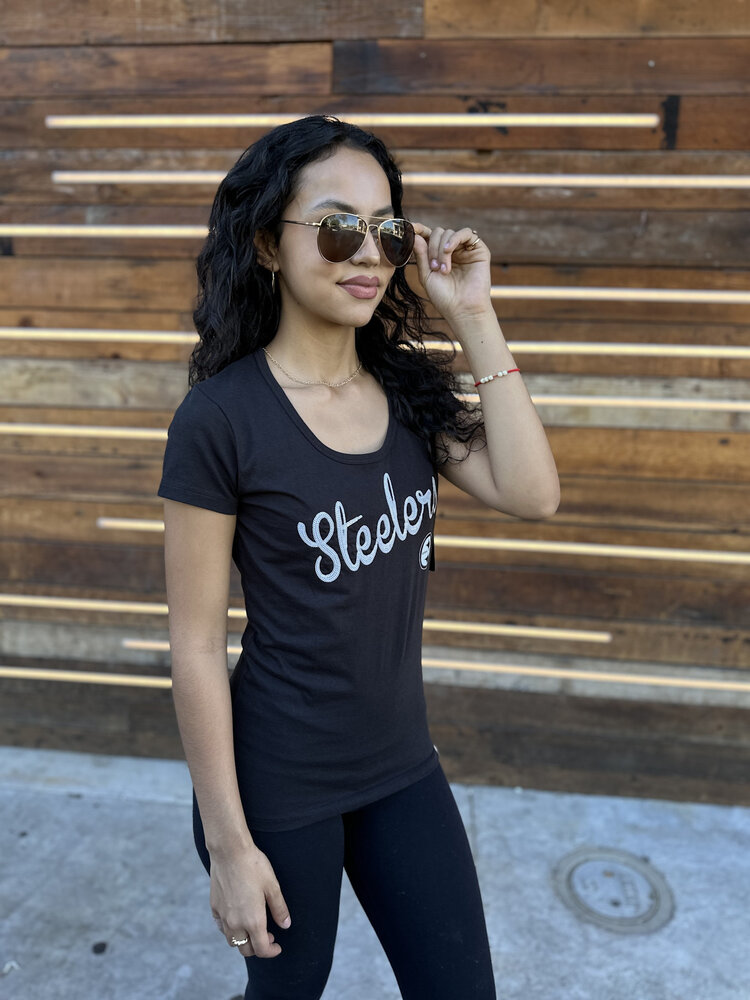 47 Brand Steelers W '47 Sequin Script Scoop