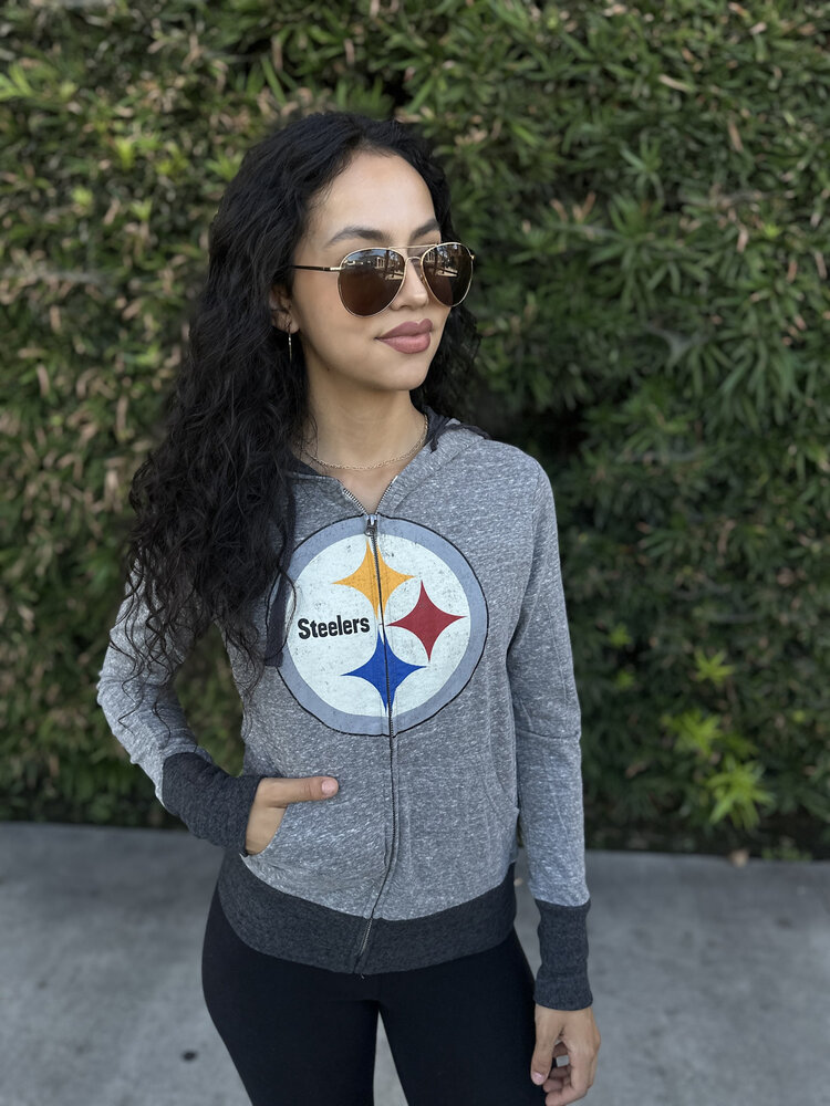 Touch Steelers W Touch Full Zip Teagan Gray