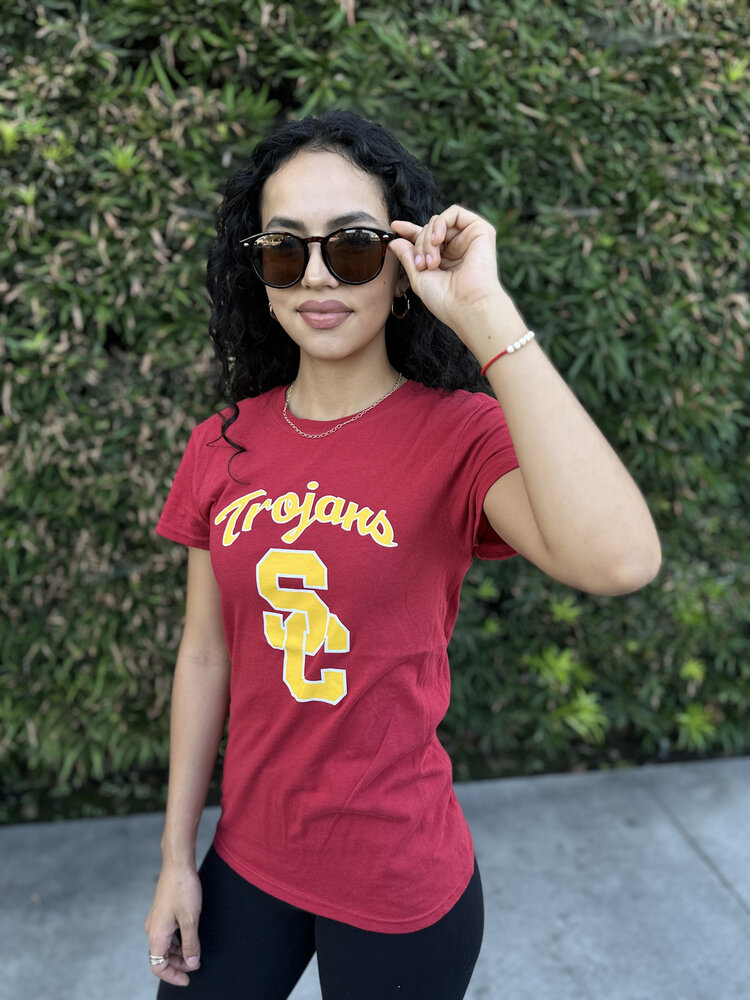 NCAA USC Trojans W Crew SC Logo