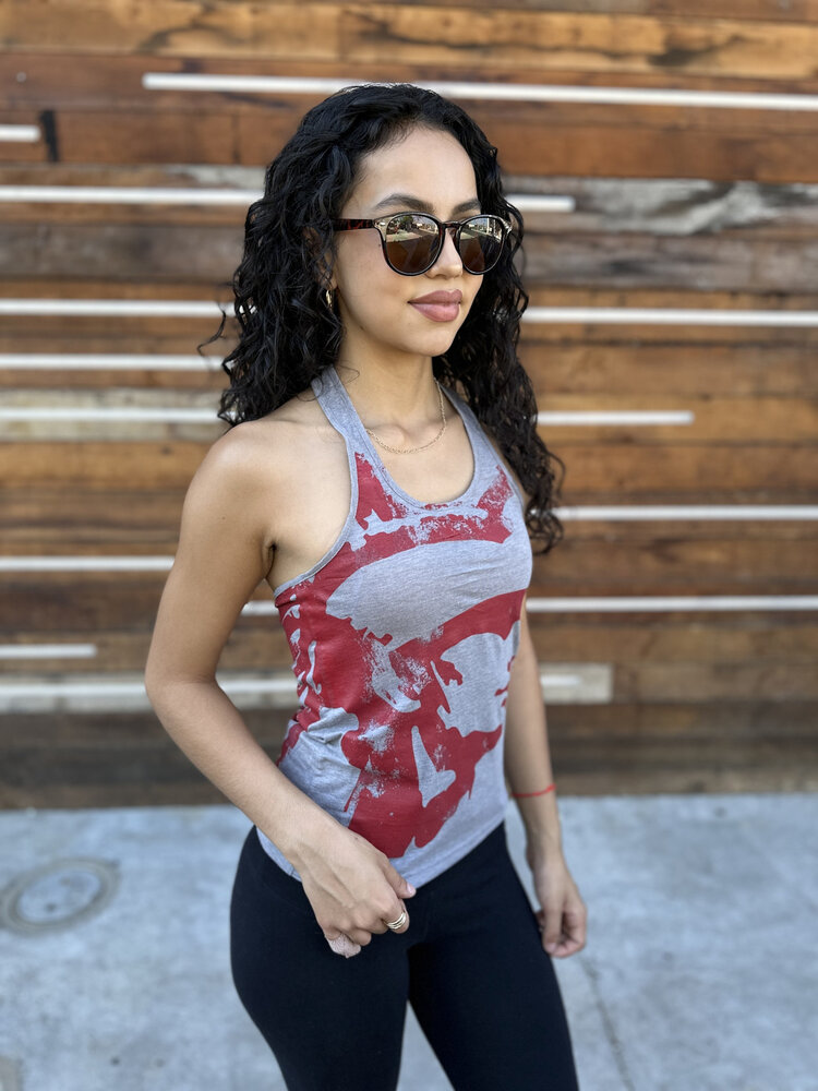 USC Trojans Women's Gray Halter Top