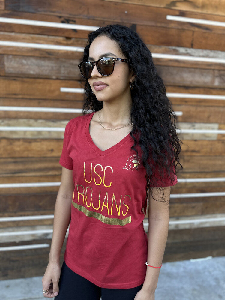 DCM USC Trojans W Potts V-Neck