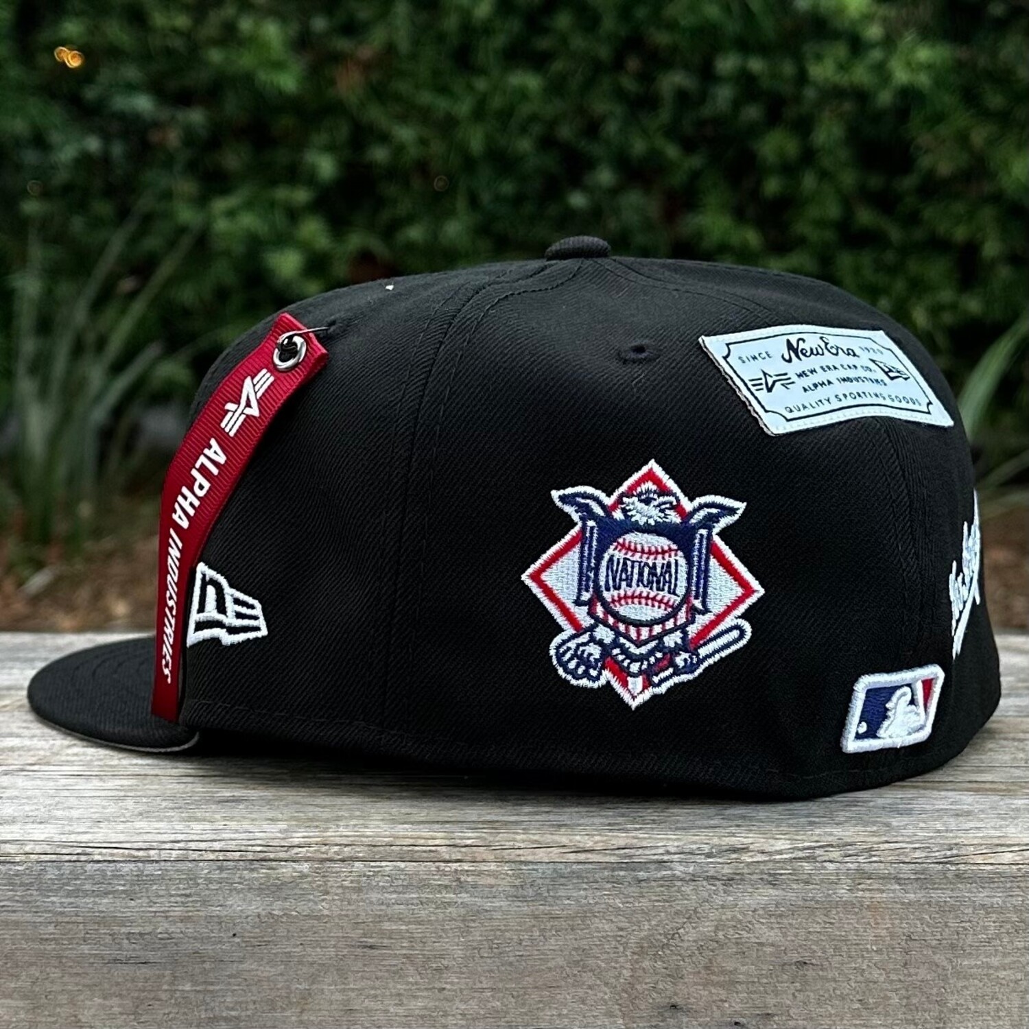 LA Dodgers Black New Era x Alpha Industries Patches - The Locker
