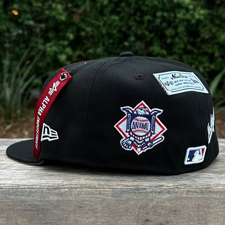 New Era LA Dodgers Black New Era x Alpha Industries Patches