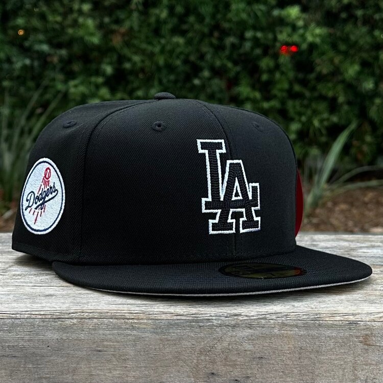 New Era LA Dodgers Black New Era x Alpha Industries Patches
