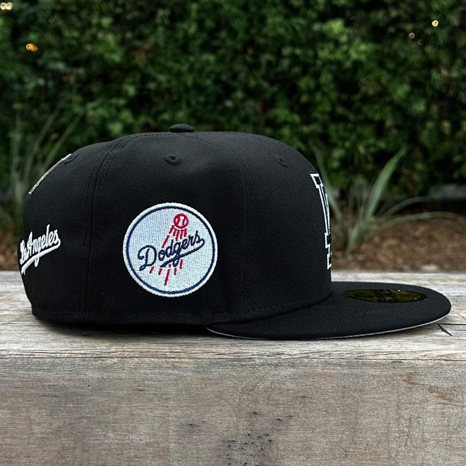 LA Dodgers Black New Era x Alpha Industries Patches - The Locker