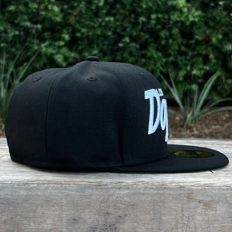 New Era LA Dodgers "Los Doyers" Black White Green UV