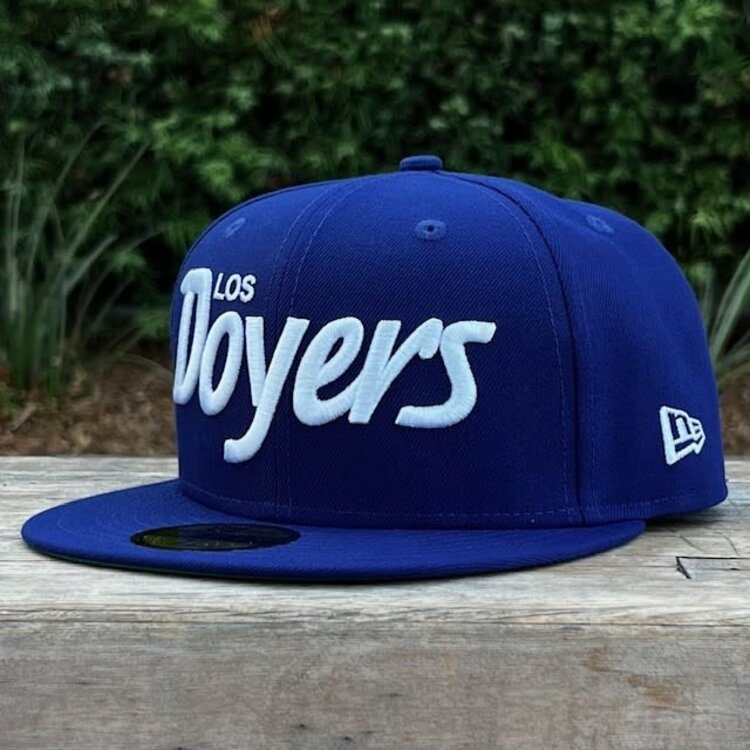 New Era LA Dodgers "Los Doyers" Royal Green UV