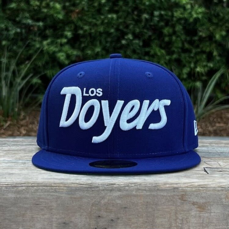 New Era LA Dodgers "Los Doyers" Royal Green UV