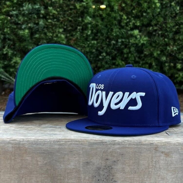 New Era LA Dodgers "Los Doyers" Royal Green UV