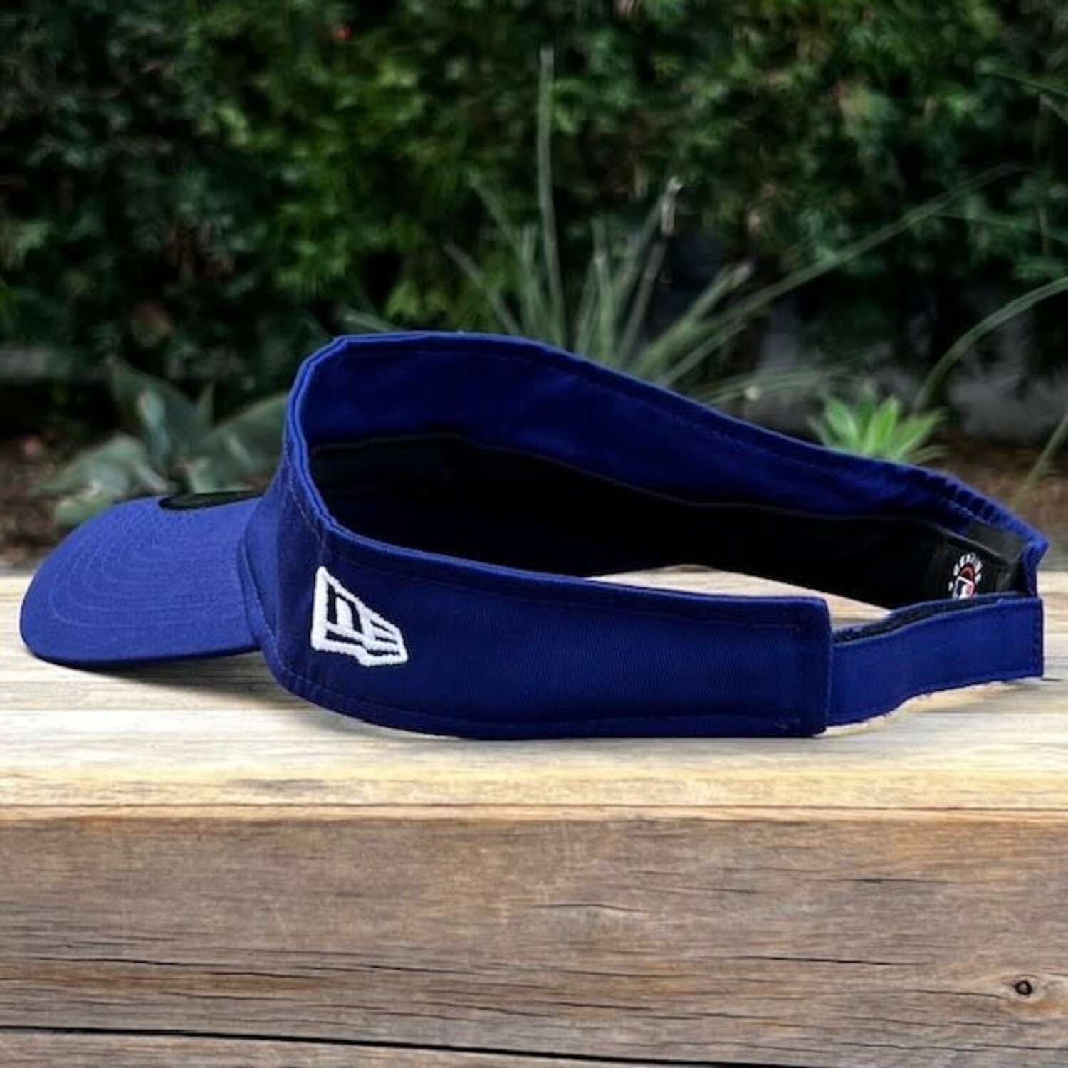 LA Dodgers New Era Royal Evergreen Visor - The Locker Room of Downey