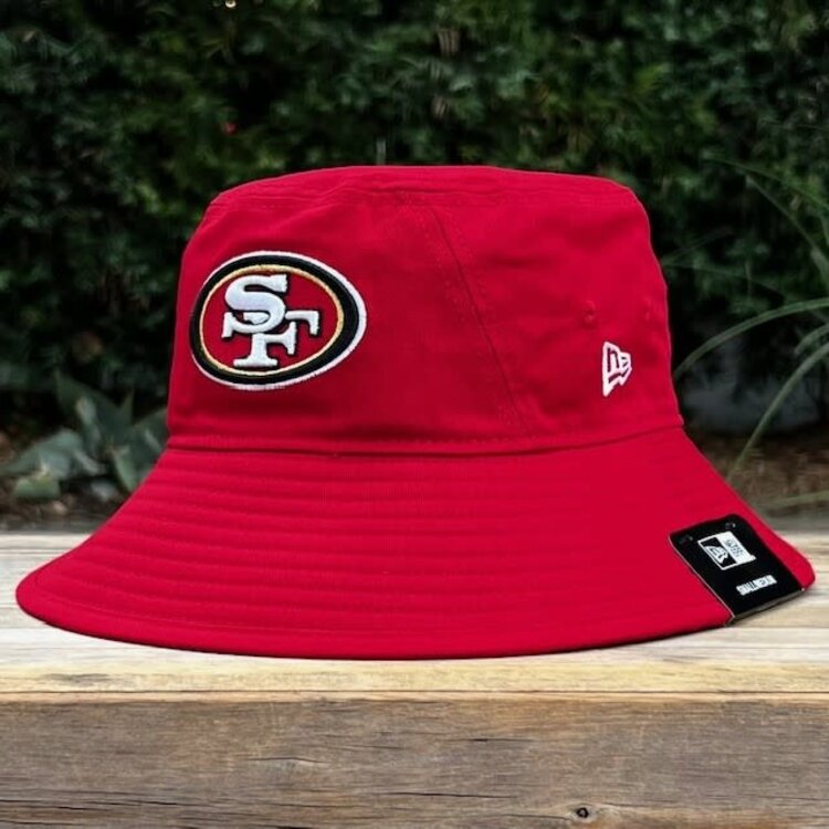 New Era 49ers Red Evergreen Bucket