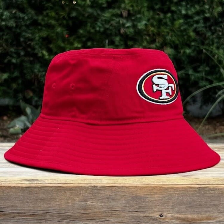 New Era 49ers Red Evergreen Bucket