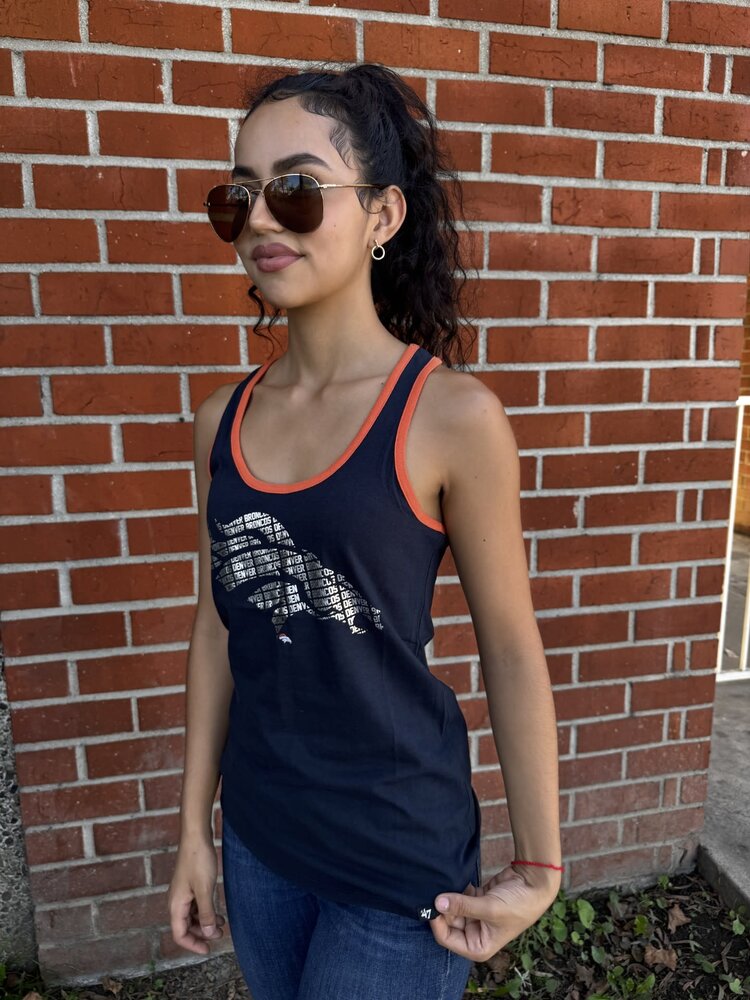 47 Brand Broncos W Tank 47Brand '16 Clutch Navy
