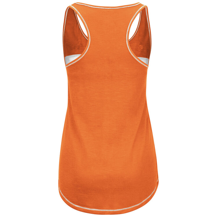 Majestic Broncos W Game Time Glitz Tank