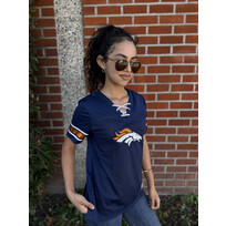 Majestic Broncos W 18 Draft Me Navy
