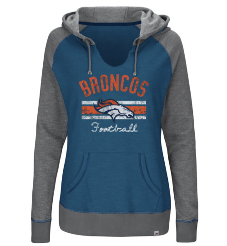 Majestic Broncos W Buttonhook
