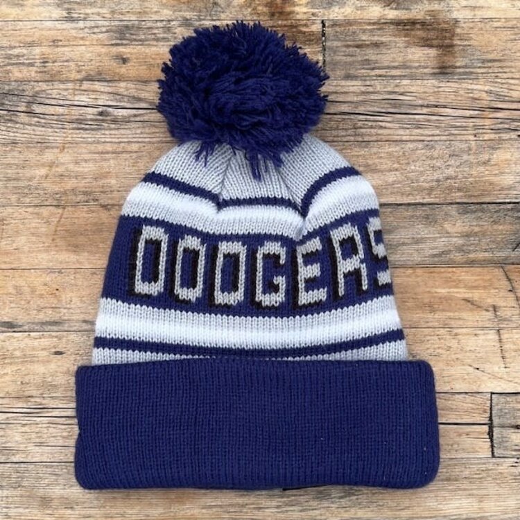 New Era LA Dodgers NE CHILD/TODDLER Wordmark Pom Knit