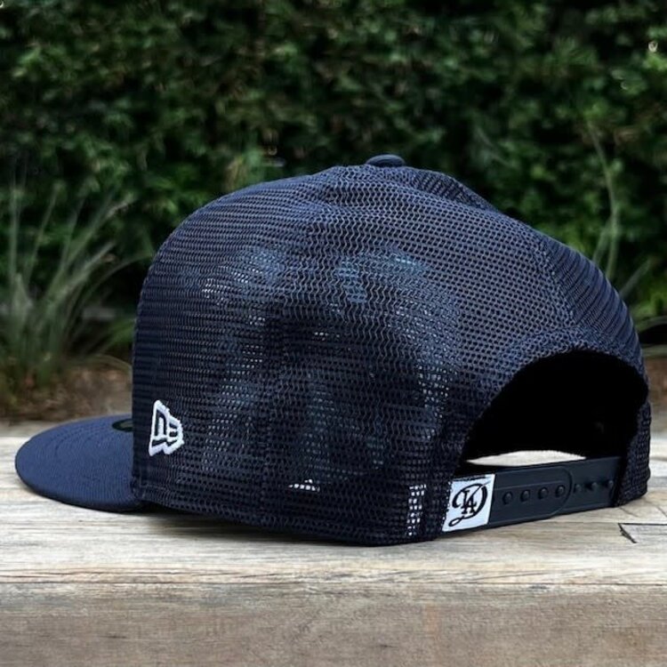 New Era LA Dodgers City Connect Navy Mesh Trucker 950 Snapback
