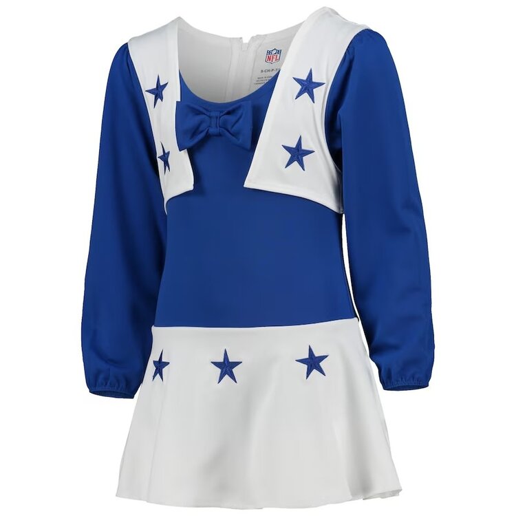 DCM Dallas Cowboys Preschool Girls Dance Cheer Dress