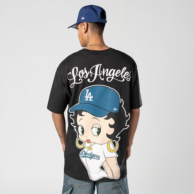New Era LA Dodgers Men's New Era x Bella Dona Betty Boop Oversized SS Tee