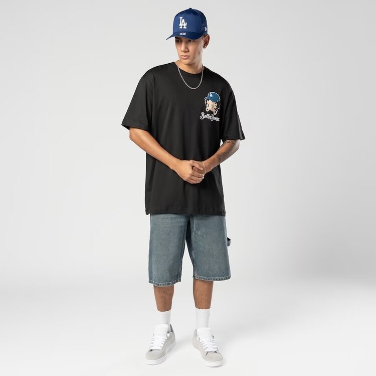 New Era LA Dodgers Men's New Era x Bella Dona Betty Boop Oversized SS Tee