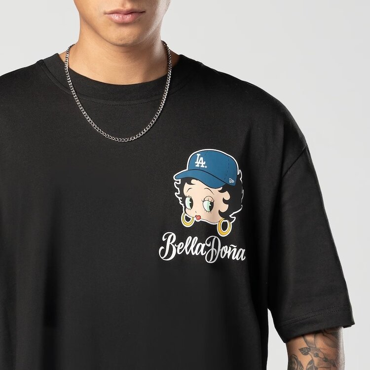 New Era LA Dodgers Men's New Era x Bella Dona Betty Boop Oversized SS Tee