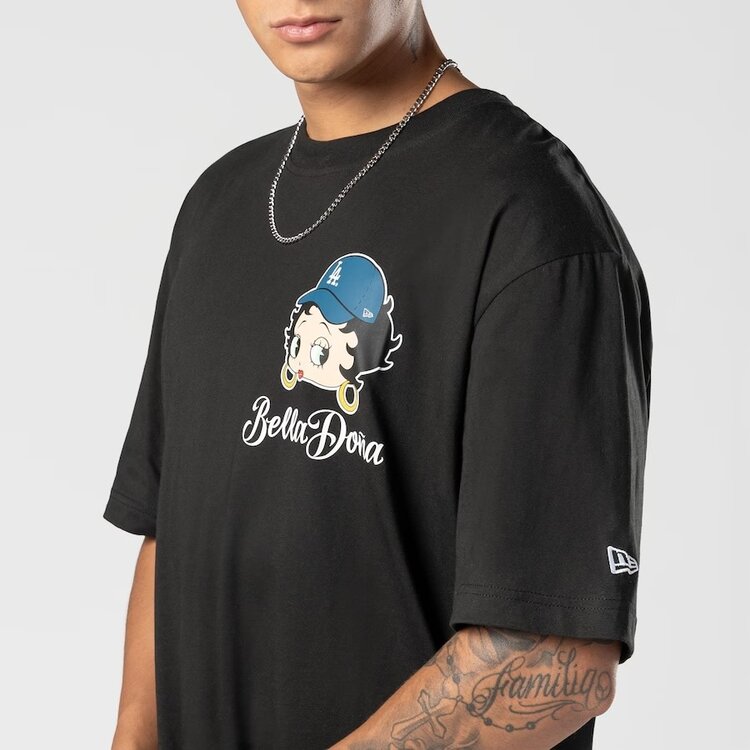 New Era LA Dodgers Men's New Era x Bella Dona Betty Boop Oversized SS Tee